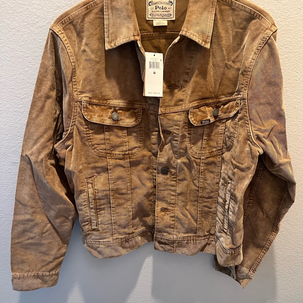 BNWT Ralph Lauren Polo Men’s Corduroy Jacket Size Medium